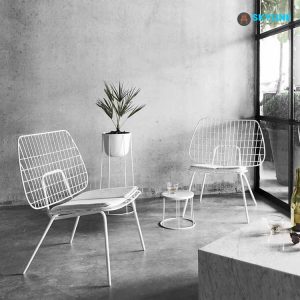 ghế cafe sắt