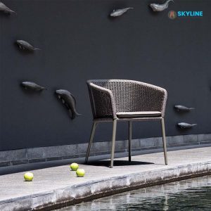 ghế đan lát thủ công