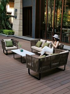 bộ ghế sofa ngoài trời cao cấp