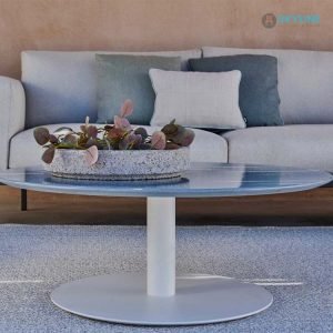 bàn trà mặt đá