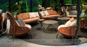 bộ sofa mây trong nhà