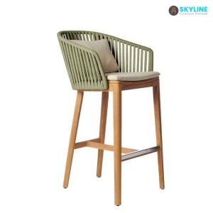 ghế bar đan dây dù