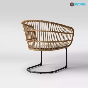 ghế mây nhựa sân vườn