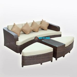 bộ sofa ngoài trời ghép