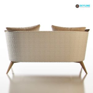 mặt sau sofa ngoài trời