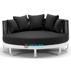 sofa khung nhôm sơn tĩnh điện