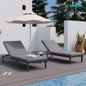 ghế tắm nắng hồ bơi