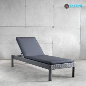 giường nằm tắm nắng đan mây nhựa