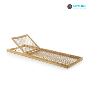 giường tắm nắng đan dây dù