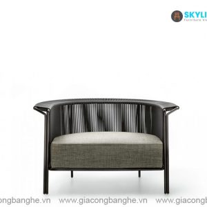 armchair đan mây png