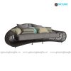sofa đan mây png