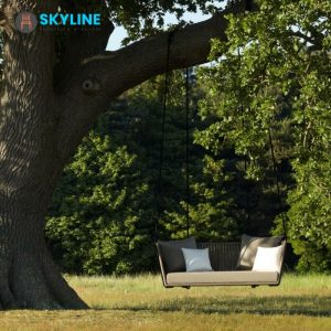 xích đu treo sân vườn