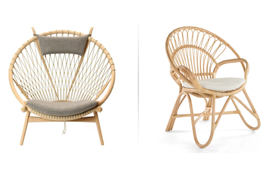 Cách phân biệt ghế giả mây