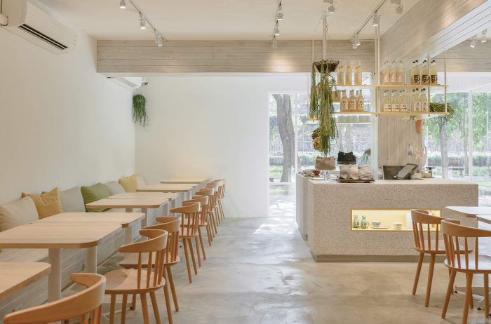 Tông màu pastel nhẹ nhàng, tối giản