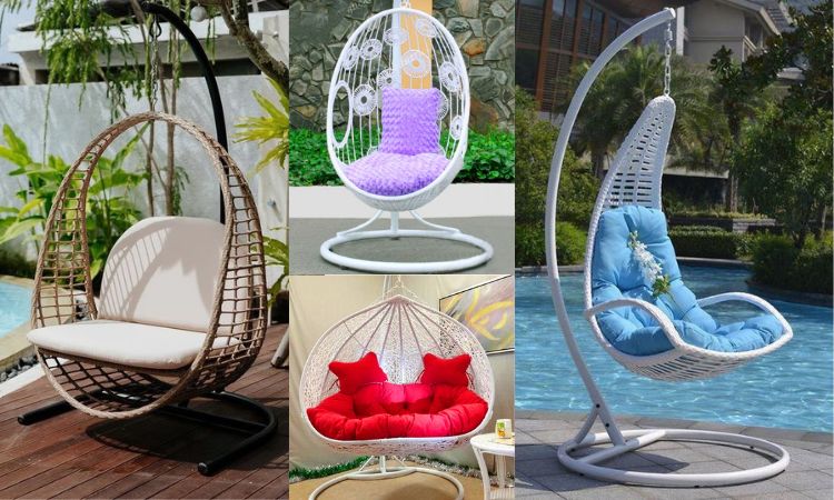 lựa chọn xích đu mây nhựa đẹp