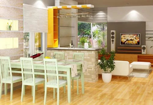 Cách chọn bàn ghế cho phòng ăn