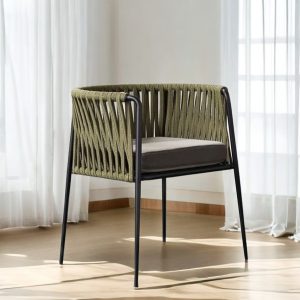 Ghế Ăn Ngoài Trời Đan Dây Dù SKLC139