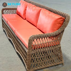 Sofa Mây Nhựa Ngoài Trời SKLS050