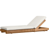 Ghế Tắm Nắng Ngoài Trời Gỗ Teak SKLG412
