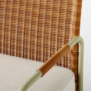 Ghế ăn mây nhựa