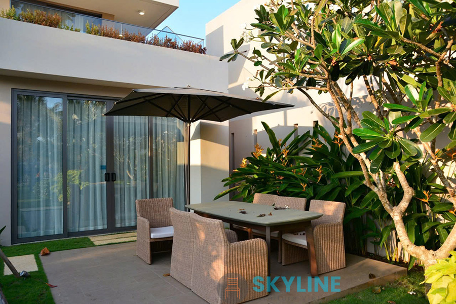 mẫu bàn ghế tại dự án ixora hồ tràm