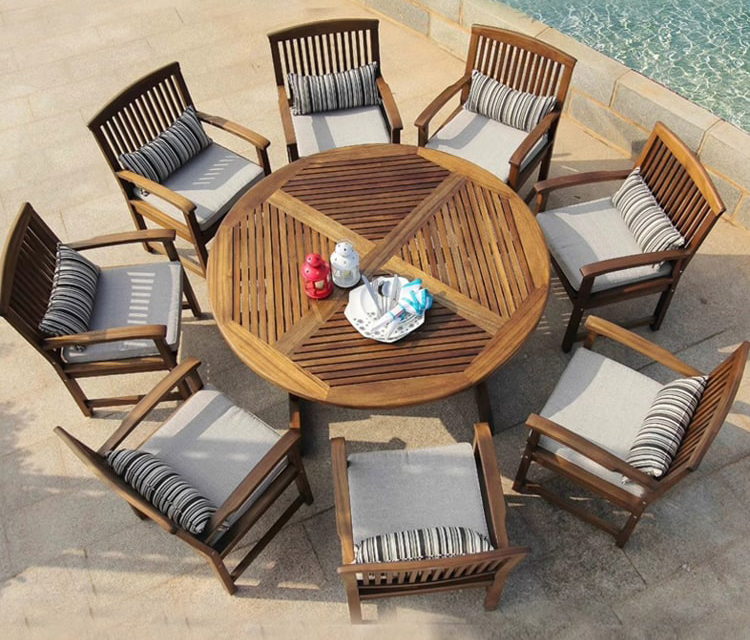 bàn ghế gỗ Teak tốt