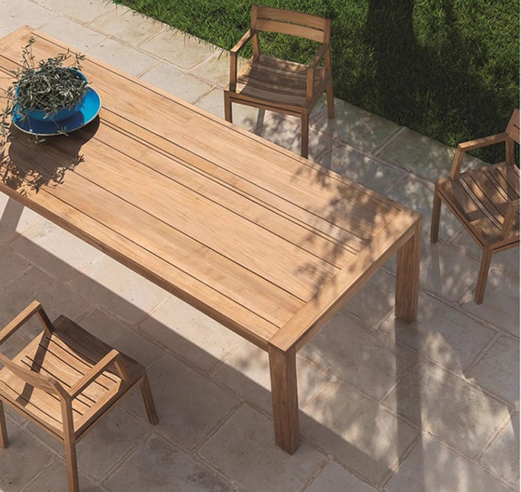 Bàn ghế gỗ Teak ngoài trời chất lượng cao